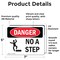 Signmission Safety Culture Sign, 7 in Width, Vinyl Decal, Rectangle OS-2PACK-DS-D-57-L-2084 - alternate 2